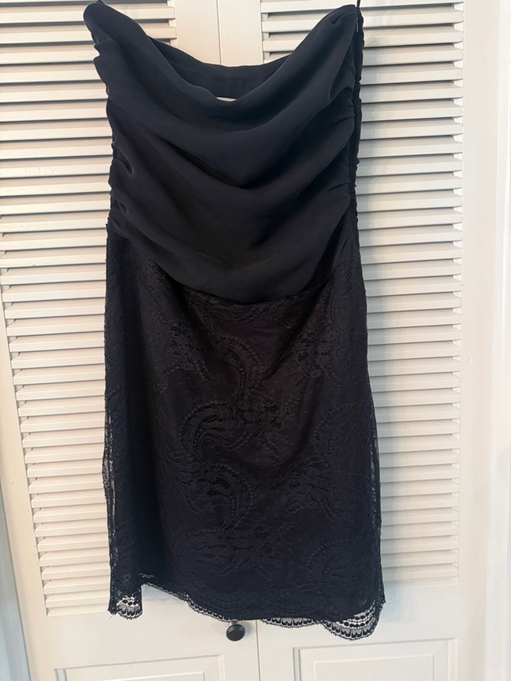 Chaiken Black strapless Dress